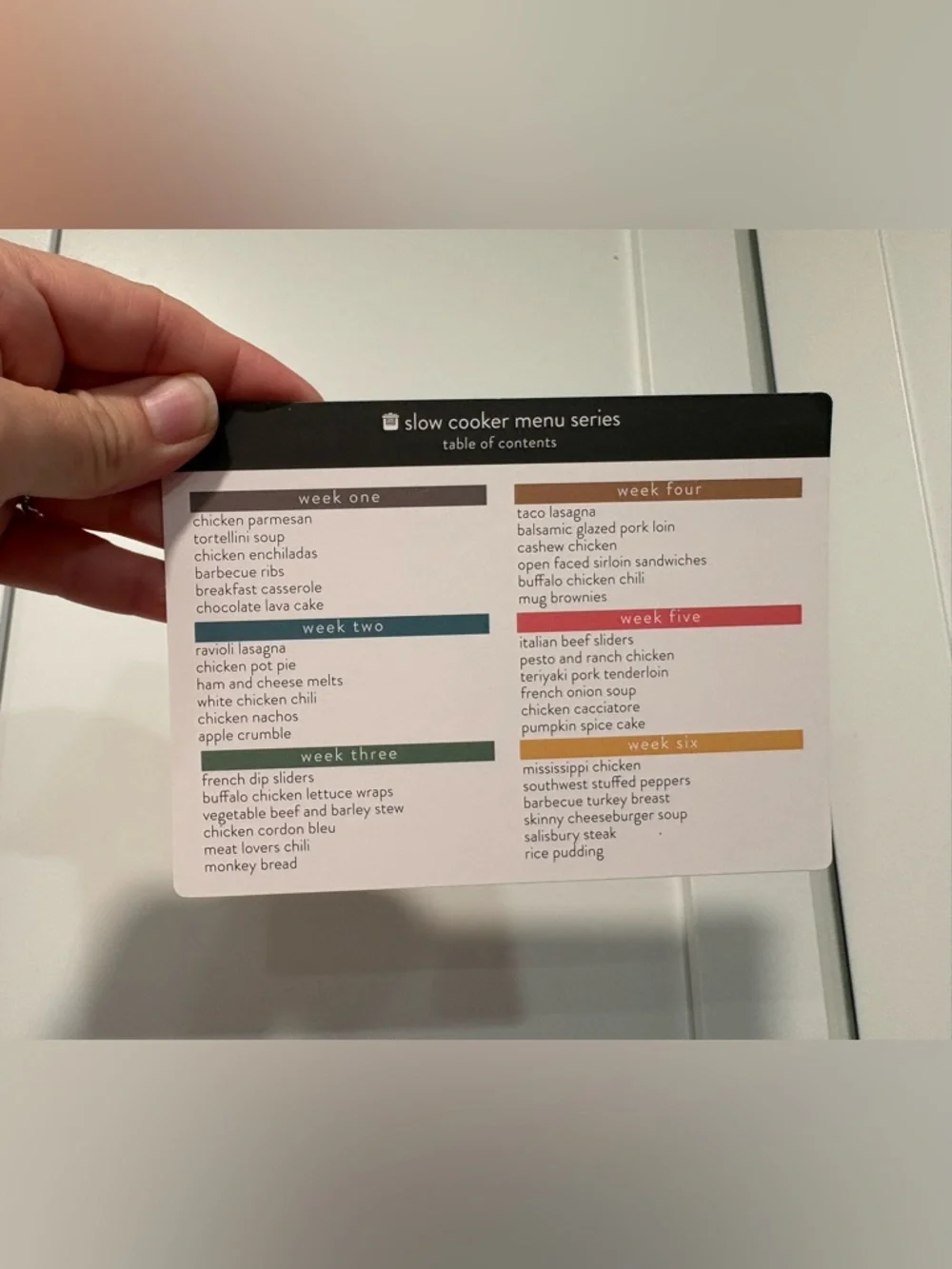 Passionate Penny Pincher Slow Cooker Menu Set